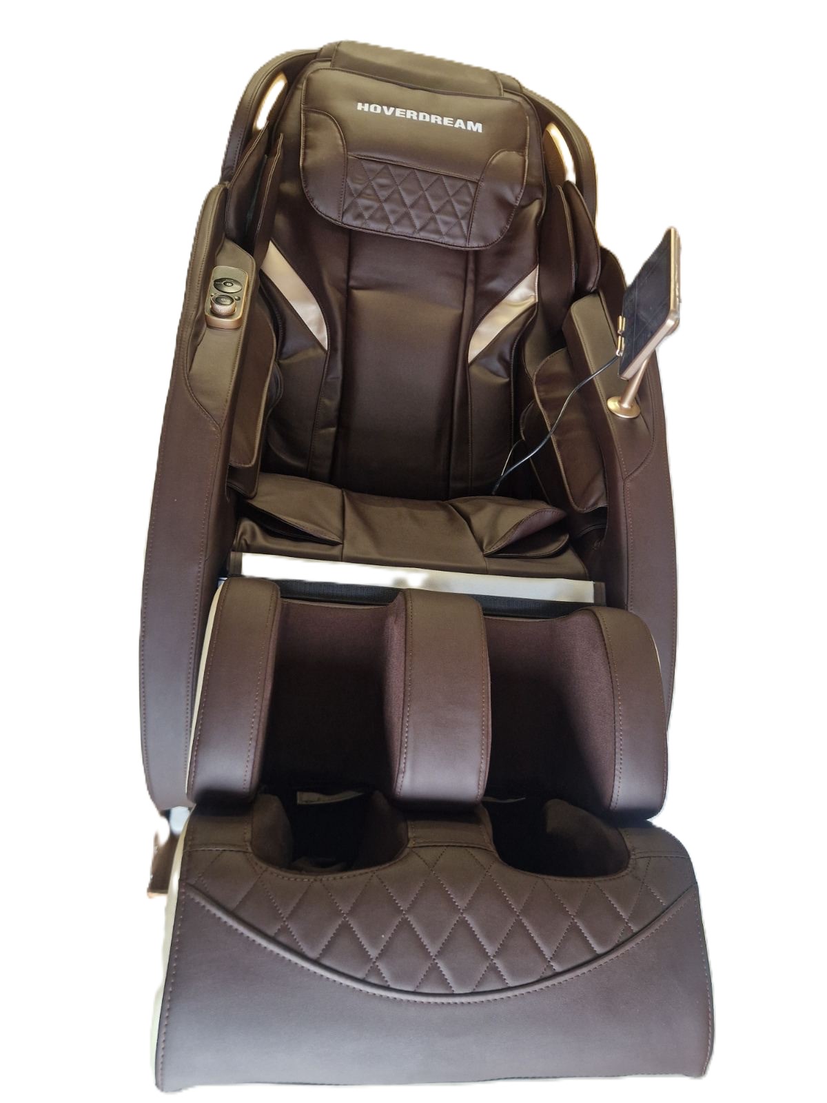 Масажен Стол Ховърдрийм Diamond - Кафяв/Бежов - Image 7