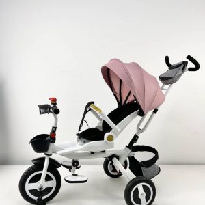 Сгъваема Детска Триколка - Розова