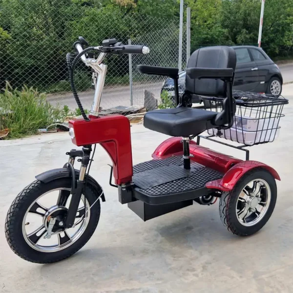 Електрическа Триколка BL-750 Lux Червена - Image 2