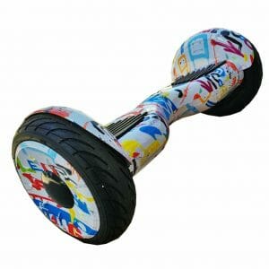 ховърборд Офроуд 10 инча Графити с Дръжка Модел 2019